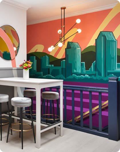 Custom murals - Camnia Studio